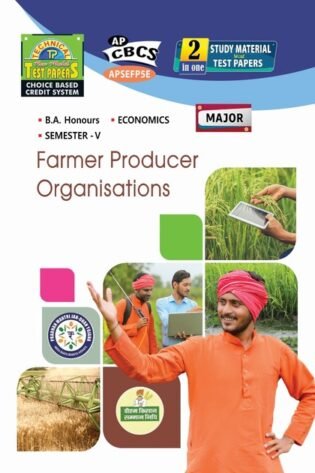 Economics - Major - Farmer Producer Organizations