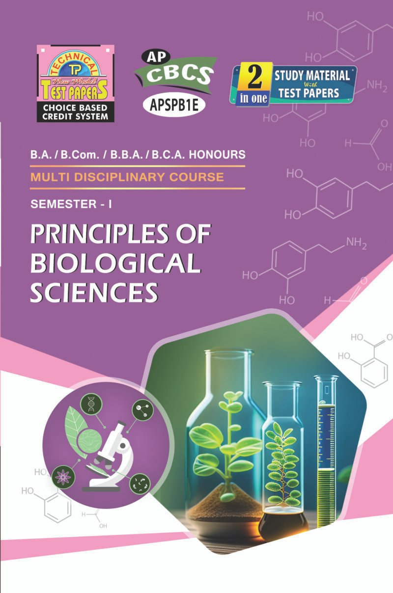 Multidisciplinary Course - Principles of Biological Sciences (E.M)
