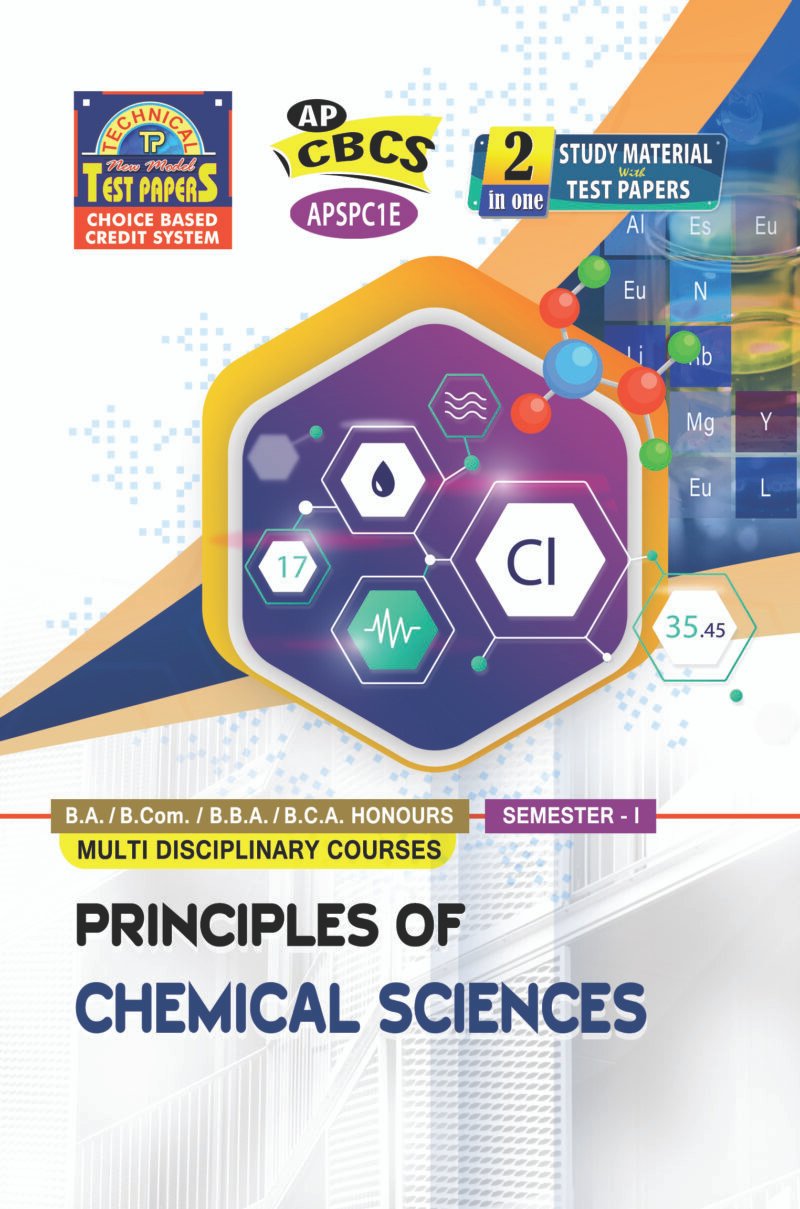 Multidisciplinary Course - Principles of Chemical Sciences (E.M)
