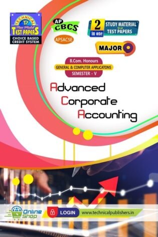 B.Com. - General & CA - Advanced Corporate Accounting