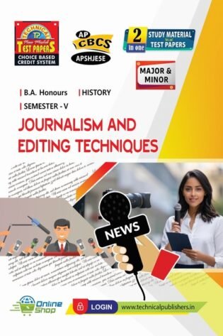 History - Major & Minor - Journalism and Editing Techniques
