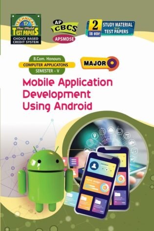 B.Com. - Computer Applications - Mobile Applications Development using Android