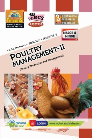 Zoology - Major & Minor - Poultry Management-II (Poultry Production and Management)