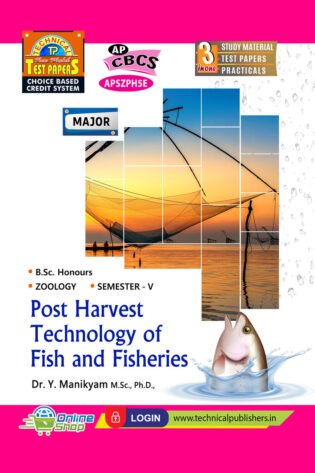 Zoology - Major - Post-Harvest Technology of Fish and Fisheries