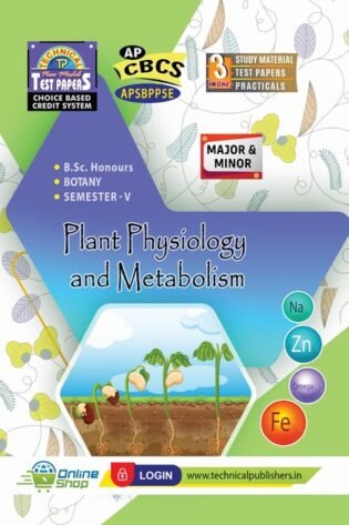 Botany - Minor - Plant Physiology and Metabolism