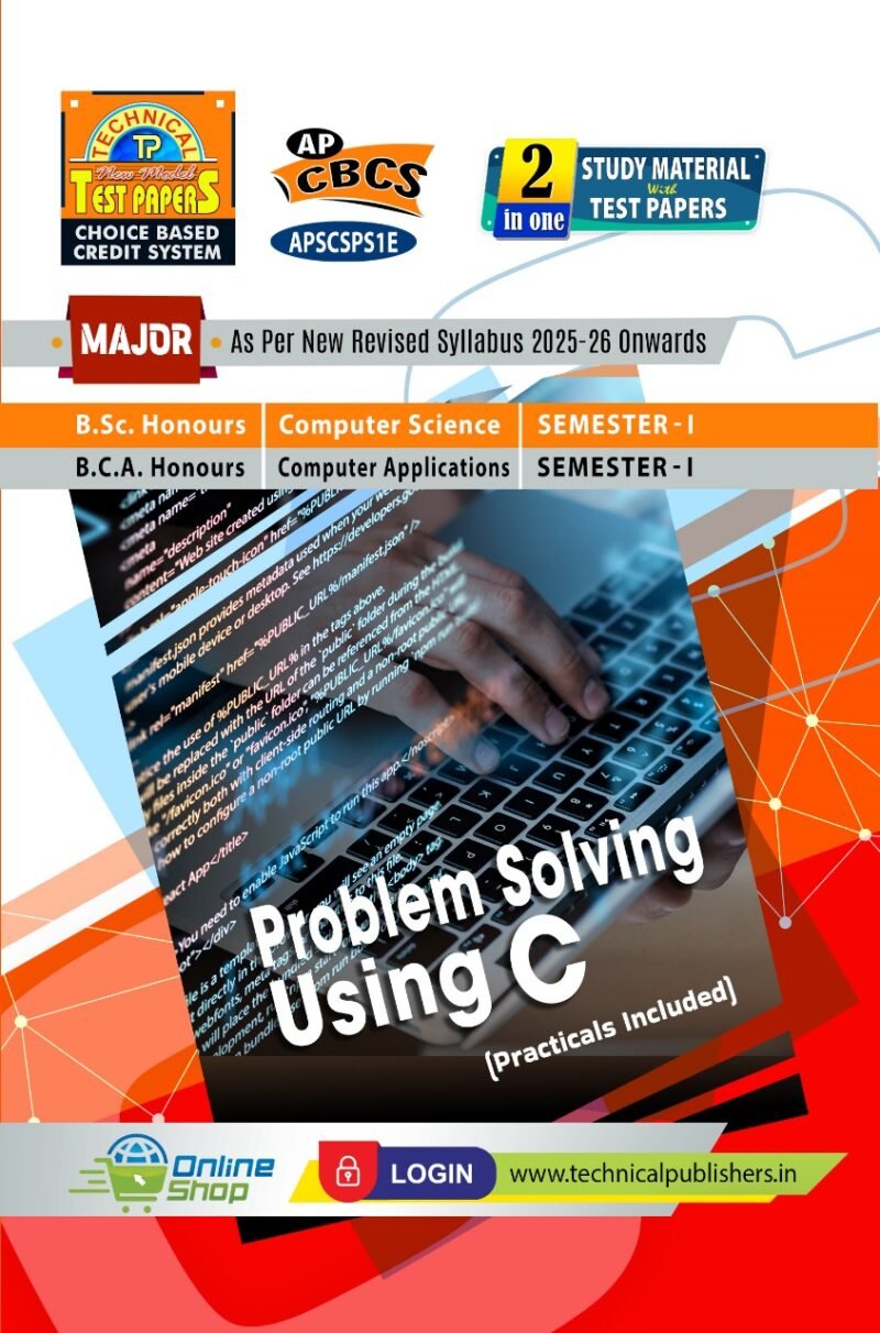 Computer Appllications - Problem Solving Using C - E.M