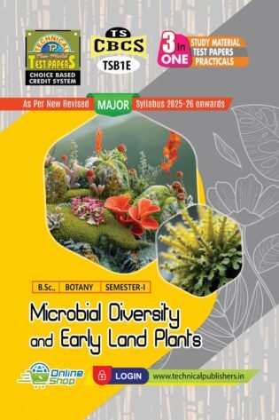 Botany - Microbial Diversity and Early Land Plants - (E.M)
