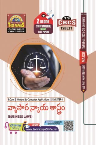 General & CA - Business Laws (T.M)