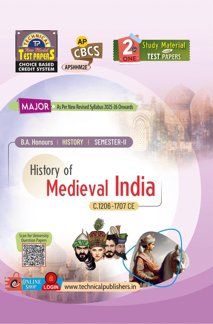 History - Major - History of Medieval India (E.M)