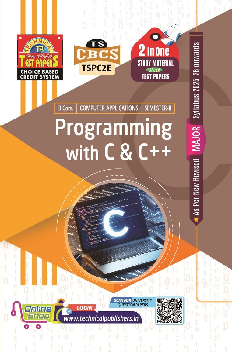 Computer Applications - Programming with C & C++