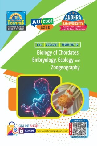 AU Sem 4 - Zoology - Biology of Chordates, Embryology, Ecology & Zoogeography