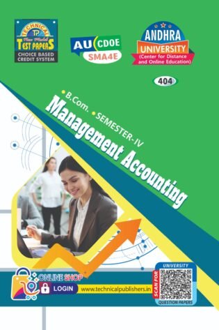 AU Sem 4 - Management Accounting