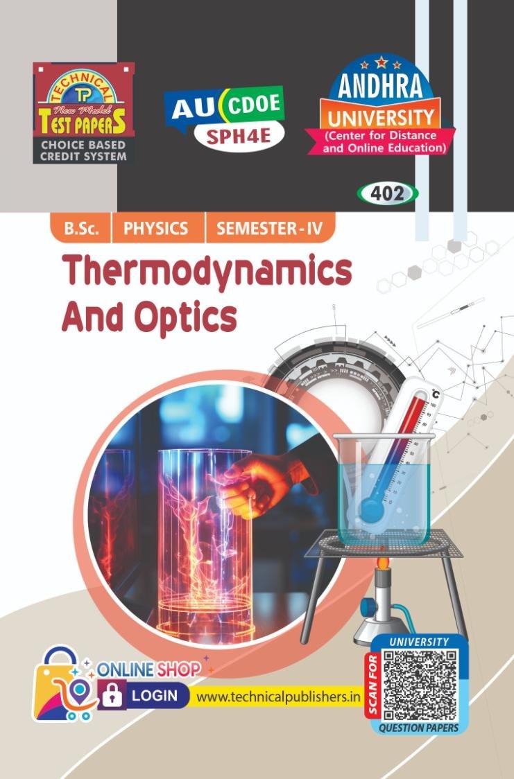 AU Sem 4 - Physics - Thermodynamics & Optics