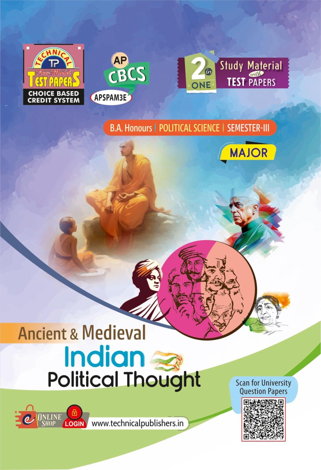 Political Science - Ancient & Medieval Indian Political Thought (E.M)
