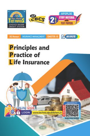 Insurance Management - Principles and Practice of Life Insurance (E.M)